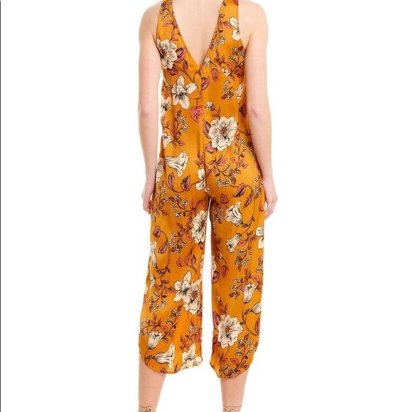 Saltwater Luxe Floral Crop Jumpsuit - Picture 2 of 2
